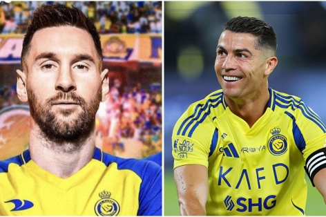 Ả Rập vào cuộc, biến Messi thành đồng đội Ronaldo
