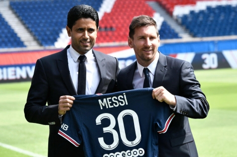 Chủ tịch PSG 'réo tên' Messi hậu vô địch Champions League