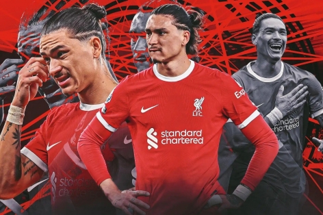 'Tống cổ' Nunez, Liverpool nhắm tiền đạo hay nhất thế giới