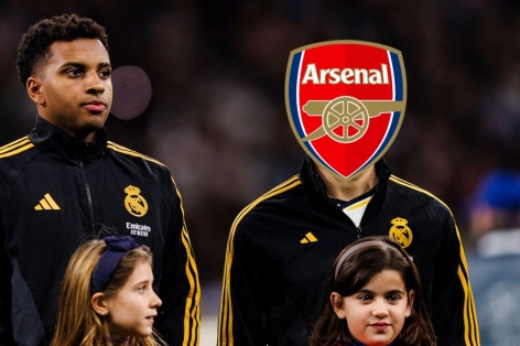 Thất bại vụ Rodrygo, Arsenal nhắm ngay 'thần tài' của Real