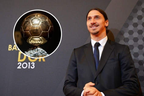 Zlatan Ibrahimovic ra phán quyết về Quả bóng Vàng