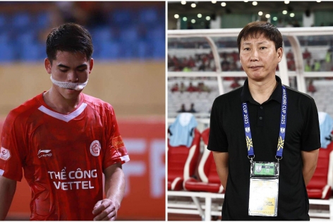 HLV Kim Sang Sik lo sốt vó về đội trưởng tuyển Việt Nam