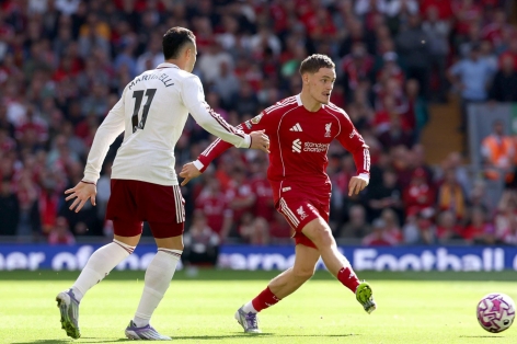 Trực tiếp Liverpool 0-0 Arsenal: Đôi công hấp dẫn