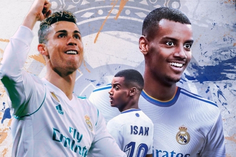Alexander Isak suýt nữa làm đồng đội Ronaldo