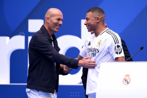 Mbappe ủng hộ Zidane dẫn dắt 'gã khổng lồ châu Âu'