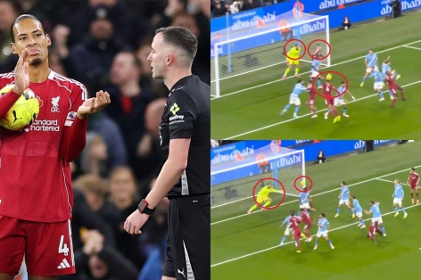 Bàn thắng của Van Dijk bị 'cướp trắng trợn' trước Man City?