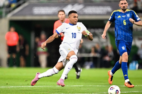 Trực tiếp Pháp vs Ukraine, 2h45 hôm nay 14/11