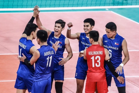 Đội tuyển bóng chuyền Philippines tập huấn tại Qatar trước thềm SEA Games 31