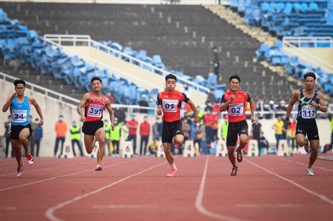 Ấn định thời gian diễn ra giải điền kinh tiền SEA Games 31