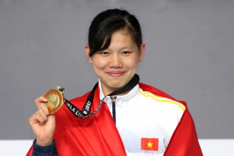 Ánh Viên 'lọt thỏm' giữa dàn sao Singapore giành nhiều HCV nhất lịch sử SEA Games