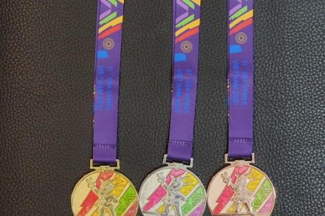 Bộ huy chương cho SEA Games 31 chính thức được ra mắt