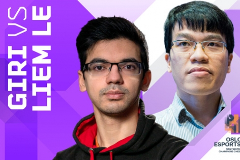 Lê Quang Liêm bám đuổi 'Vua cờ' Carlsen trong cuộc đua vô địch