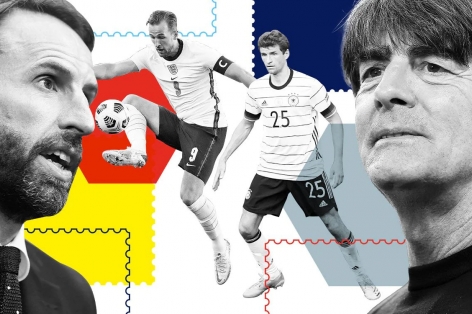Đội hình CHÍNH THỨC Anh vs Đức: Sterling, Kane đối đầu Werner, Havertz