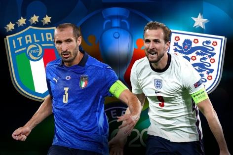 Trực tiếp bóng đá Chung kết Euro hôm nay 11/7: Ý vs Anh đại chiến!