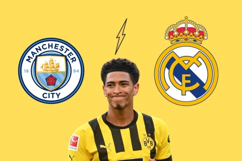 Jude Bellingham, cuộc chiến chuyển nhượng giữa Man City và Real Madrid