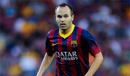 Iniesta được chọn làm đội trưởng của Barcelona