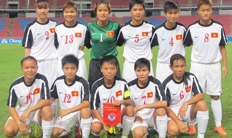 U19 nữ Việt Nam thua sát nút Thái Lan tại AFF Cup 2014
