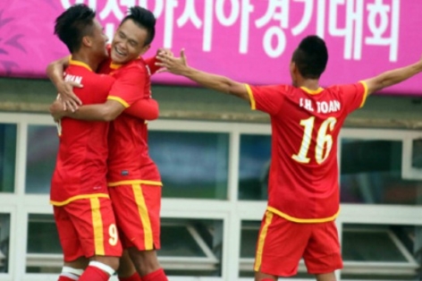 Video clip bàn thắng: Olympic Việt Nam 4-1 Olympic Iran (Bảng H - Asiad 2014)