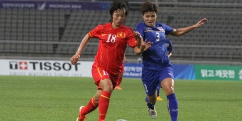 ĐT nữ Việt Nam 2-1 ĐT nữ Thái Lan: Thầy trò HLV Mai Đức Chung vào bán kết