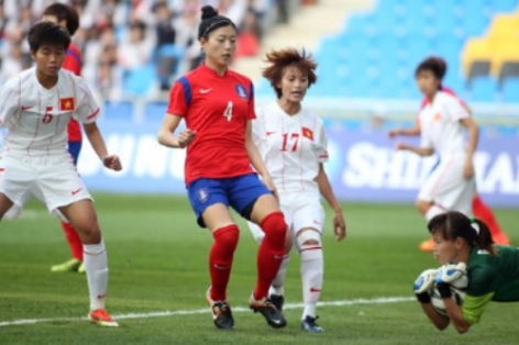 Thua 0-3 trước Hàn Quốc, ĐT nữ Việt Nam “lỡ hẹn” HCĐ Asiad 17