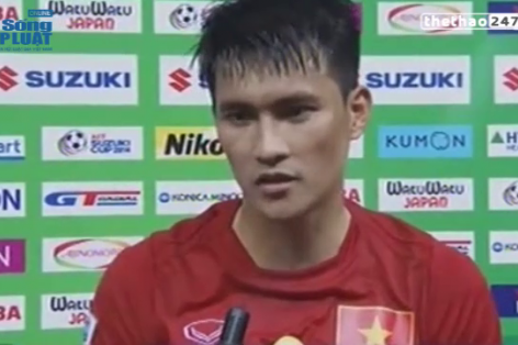 Video AFF Cup 2014: Công Vinh ca ngợi đồng đội và cám ơn CĐV Việt Nam