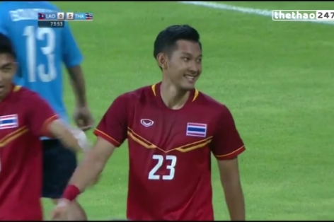 Video SEA Games 28: Chân sút Thái Lan lập pocker ở ngày mở màn