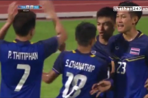 Video SEA Games 28: Thái Lan có bàn thắng mở tỉ số phút 44