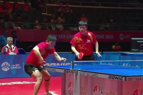 Video bóng bàn SEA Games 28: Gao Ning/Li Hu -Đối thủ của Anh Tú/Tuấn Quỳnh ở bán kết