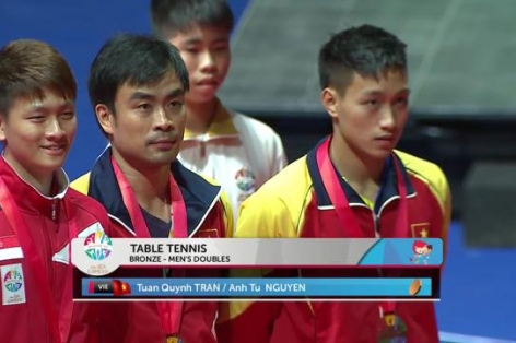 Video SEA Games 28: Tấm huy chương đầu tiên của đoàn Việt Nam