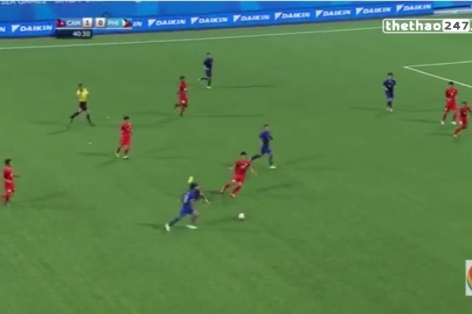 Video bàn thắng SEA Games 28: U23 Campuchia 3-1 U23 Philippines
