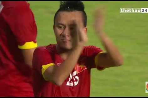 Video SEA Games 28: Màn trình diễn của Huy Toàn vs U23 Malaysia