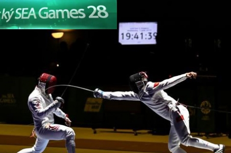 Nhật ký SEA Games 28 ngày 3/6: Đấu kiếm lập cú đúp huy chương Vàng