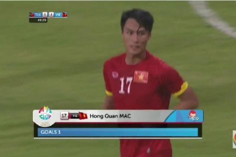 VIDEO: BTC troll fan Việt khi Mạc Hồng Quân ghi bàn cho U23 Việt Nam