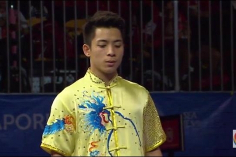 Video SEA Games 28: Bài thi của Nguyễn Mạnh Quyền nội dung Cudgel
