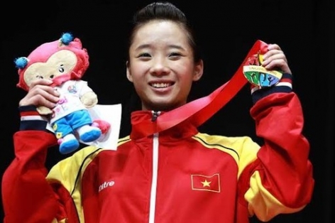 Giành HCV SEA Games, Thúy Vi đặt mục tiêu vô địch wushu thế giới