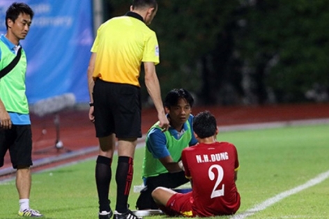 U23 Việt Nam có thể mất Hữu Dũng hết SEA Games