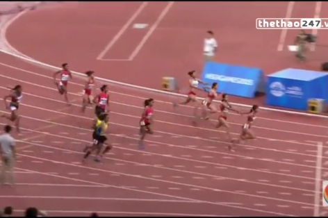 Video SEA Games 28: Chung kết nội dung chạy tiếp sức 4x100m nữ