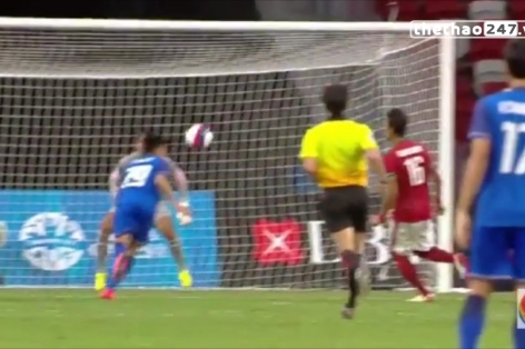 Video U23 Thái Lan - U23 Indonesia: Bàn thắng thứ 3 của Thái Lan vào lưới Indonesia