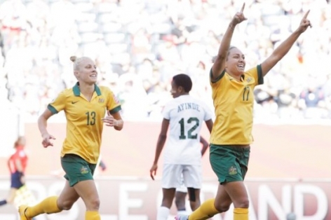 Video bàn thắng: Australia 2-0 Nigeria (World Cup bóng đá nữ 2015)