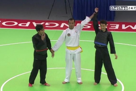 Video SEA Games 28: Diệp Ngọc Vũ Minh giành HCV Pencak Silat hạng cân 45-50kg