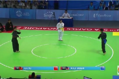 Video SEA Games 28: Chung kết pencak silat hạng cân 70kg nam
