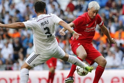 Video clip bàn thắng: Huyền thoại Real 4-2 Huyền thoại Liverpool (Giao hữu)