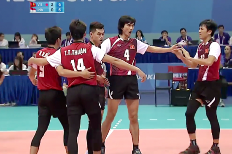 Video bóng chuyền nam SEA Games 28: Việt Nam - Myanmar (Bán kết)