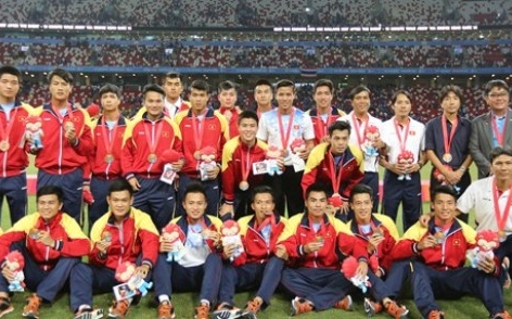 VIDEO: Lễ trao HCĐ cho U23 Việt Nam tại SEA Games 28