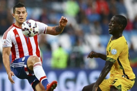 Video clip bàn thắng: Paraguay 1-0 Jamaica (Copa America 2015)