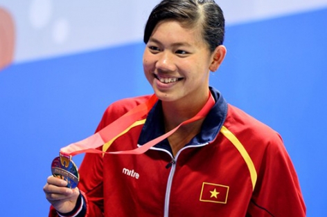 Ánh Viên là VĐV nước ngoài xuất sắc nhất SEA Games 28
