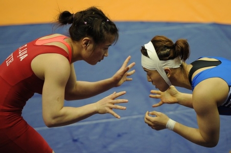VIDEO: Đô vật Nguyễn Thị Lụa giành vé dự Olympic 2016