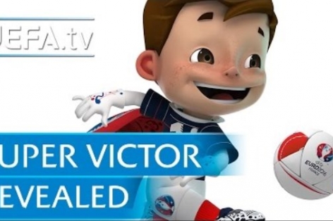 VIDEO: Giới thiệu linh vật Euro 2016 - Chú bé siêu nhân Victor