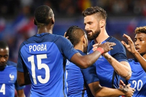 Những đội nhất bảng sau lượt trận đầu tiên EURO 2016