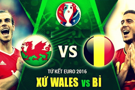 Lịch thi đấu EURO 2016, trực tiếp bóng đá hôm nay (01/07)
